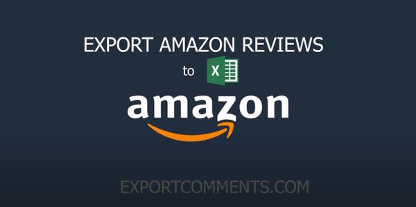 How to Export Amazon Reviews to Excel